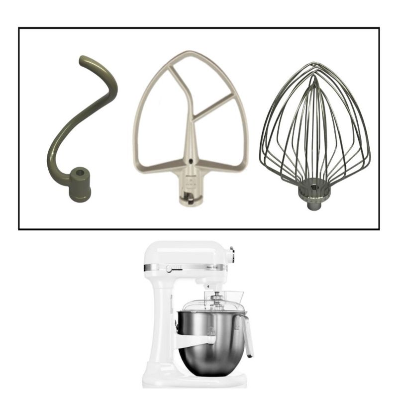 KITCHENAID - Kit 3 paletas batidora 5KSM7591XEWH-PROFESSIONAL