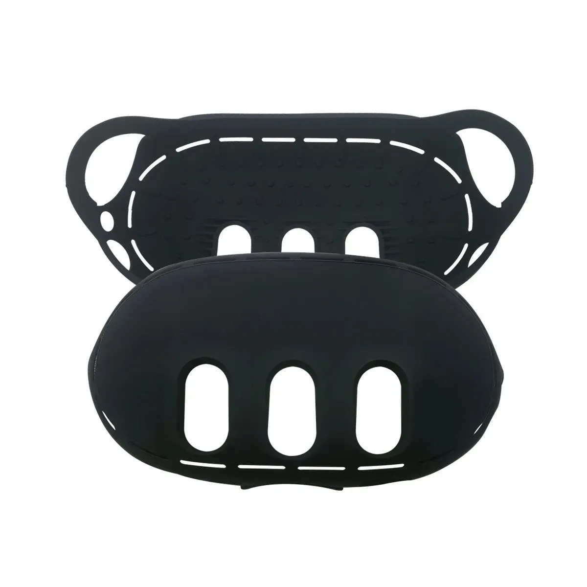 GENERICO - Pack y Funda de silicona para controlador para Meta Quest 3 VR.