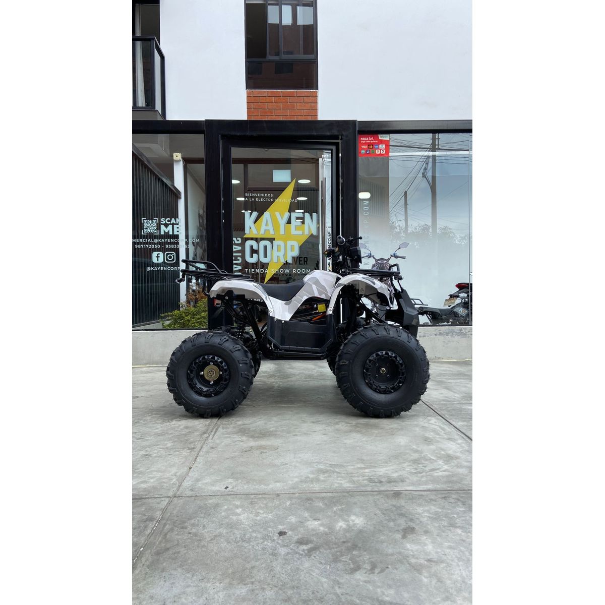 GENERICO - CUATRIMOTO KAYENCORP ATV-019E  MOTOR1200W 60V20AH - GRIS