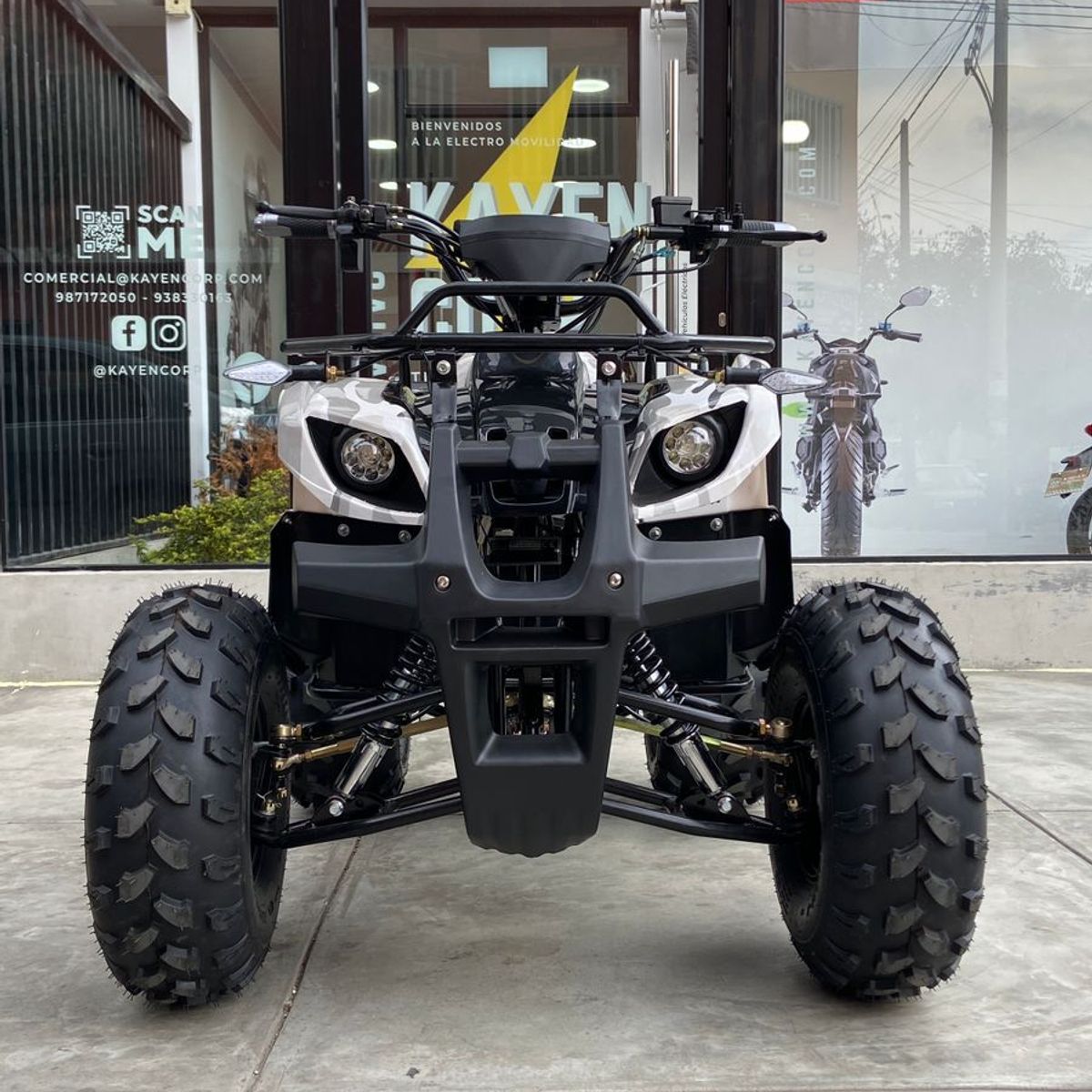 GENERICO - CUATRIMOTO KAYENCORP ATV-019E  MOTOR1200W 60V20AH - GRIS