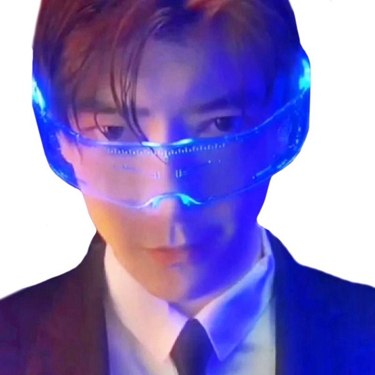 OEM - GAFAS FUTURISTAS LED FULL COLOR PARA EVENTOS  RECARGABLE TIK