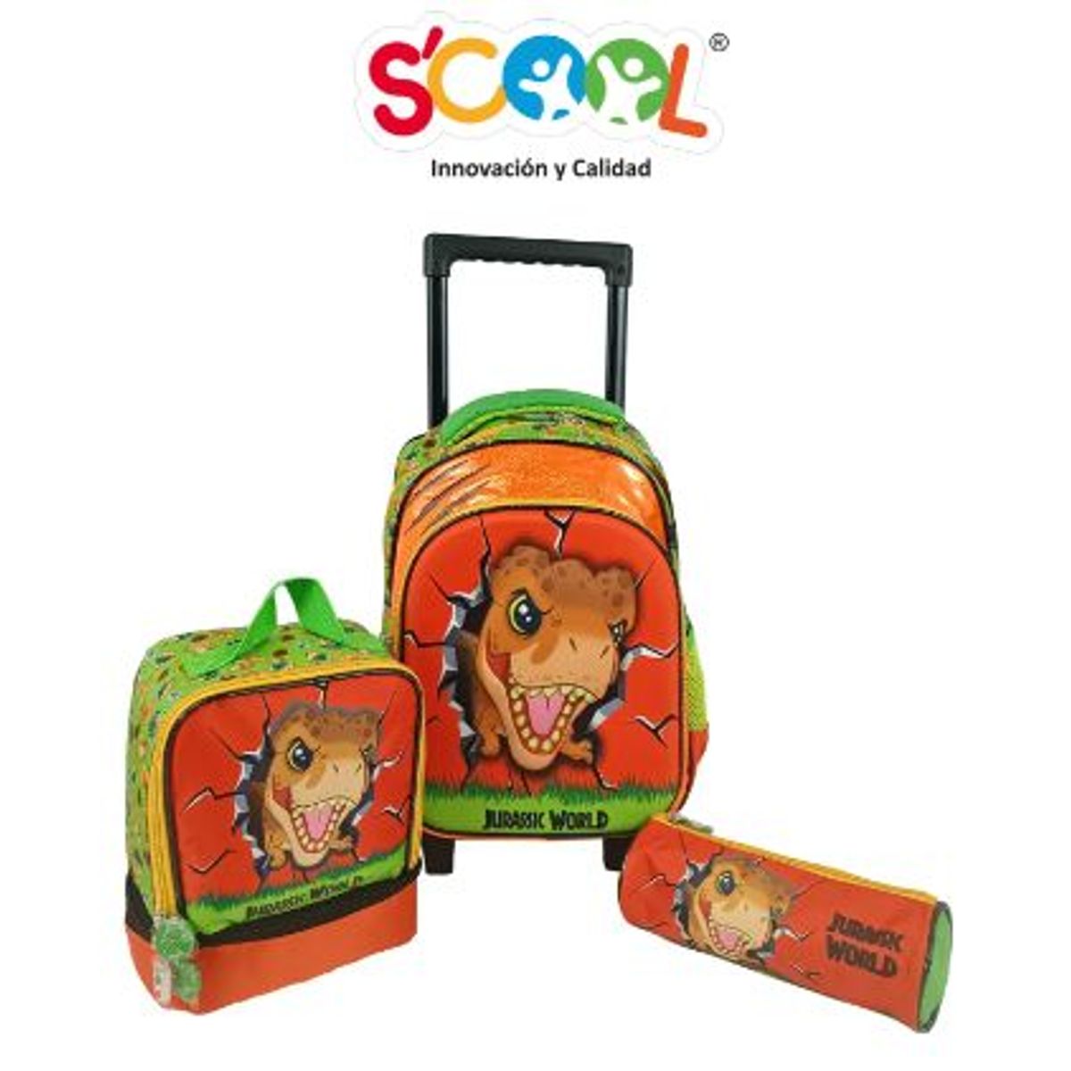 SCOOL - SET MOCHIRUEDA JURASSIC KIDS NIDO