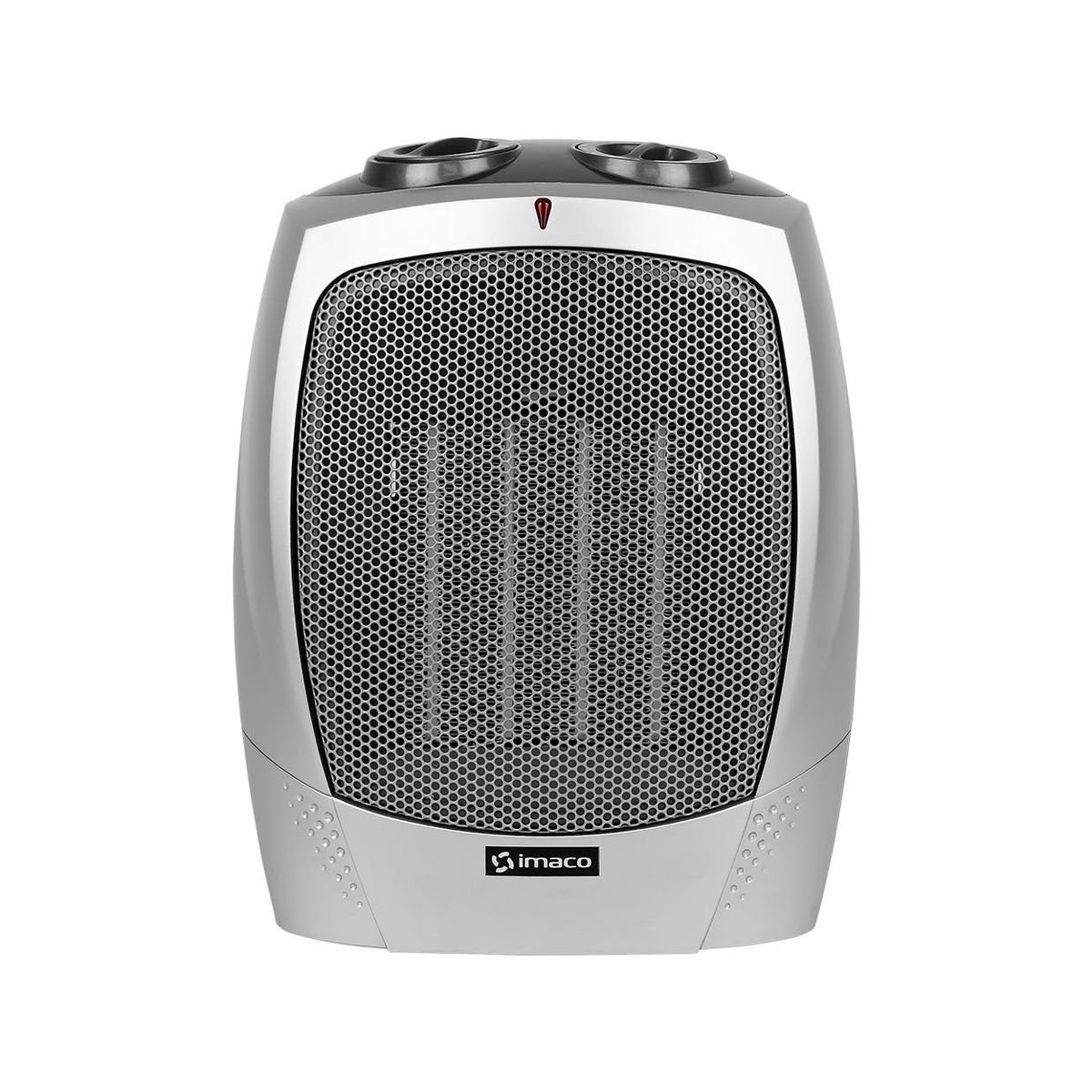 IMACO - Termo Ventilador de Mesa Imaco de Toque frio Gris