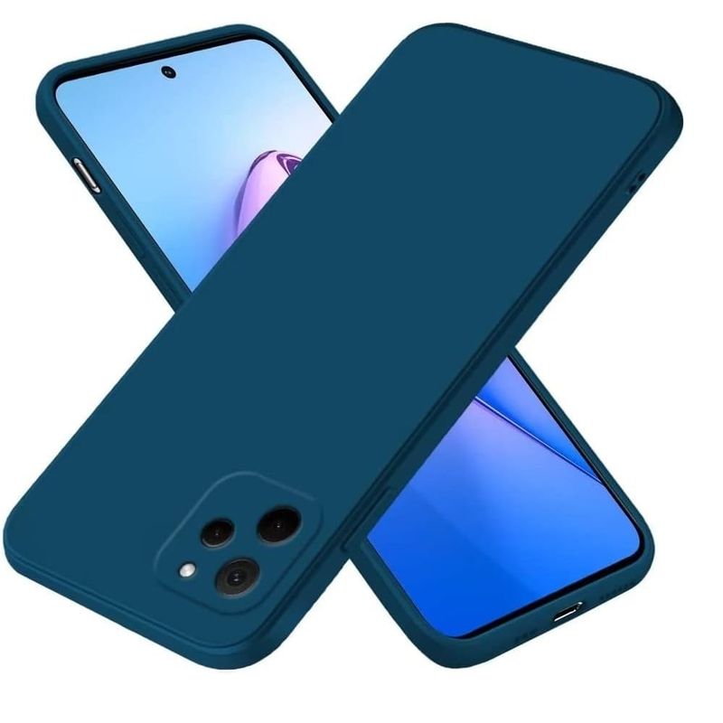 GENERICO - Funda Case para ZTE V20 Smart Soft Feeling Antishock Azul Antigolpe