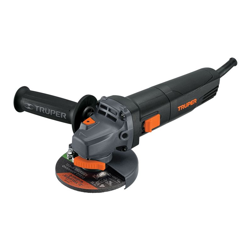 TRUPER - Esmeriladora angular 4-1/2", industrial, 850 W, 220 V