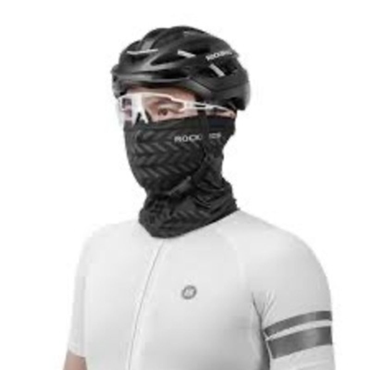 ROCKBROS - Bandana Deportiva Negra a Rayas Rockbros