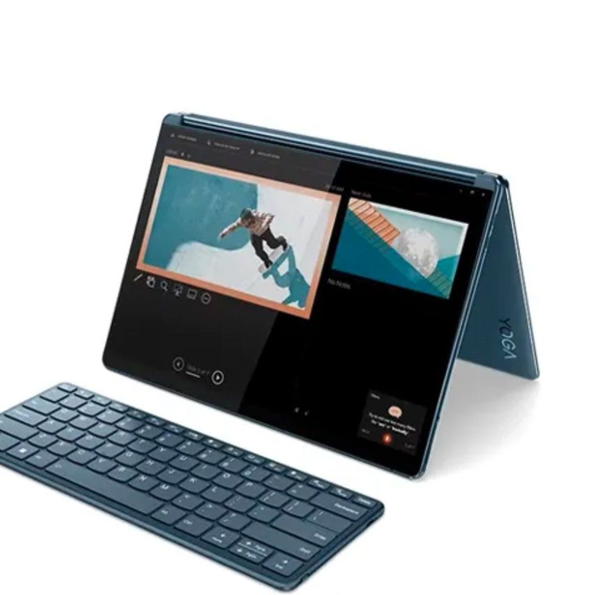 LENOVO - Lenovo Yoga Book 9 13.3" x 2 touch (doble pantalla) 2.8K OLED Intel Core i7-1355U 16GB 1TB SSD