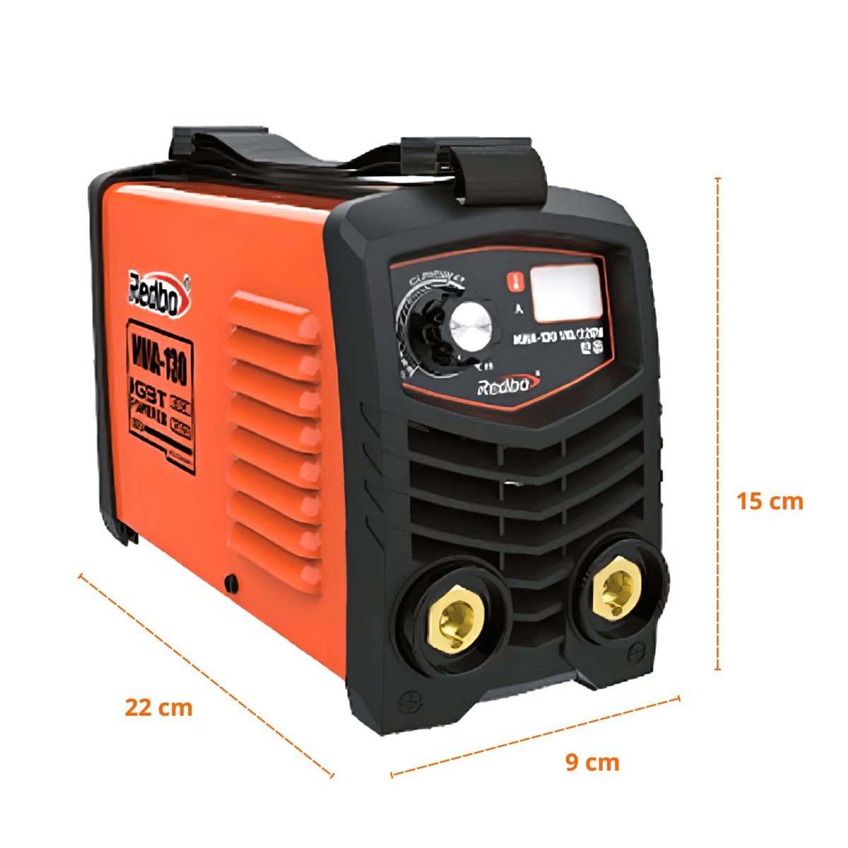 REDBO - Soldadora inversora 130A Redbo MMA-130