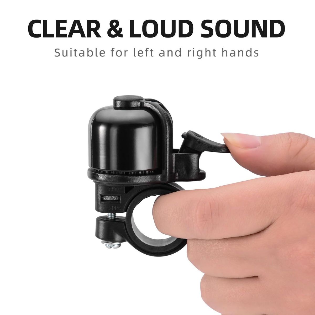 ROCKBROS - Timbre para bicicleta negro - EASYDO