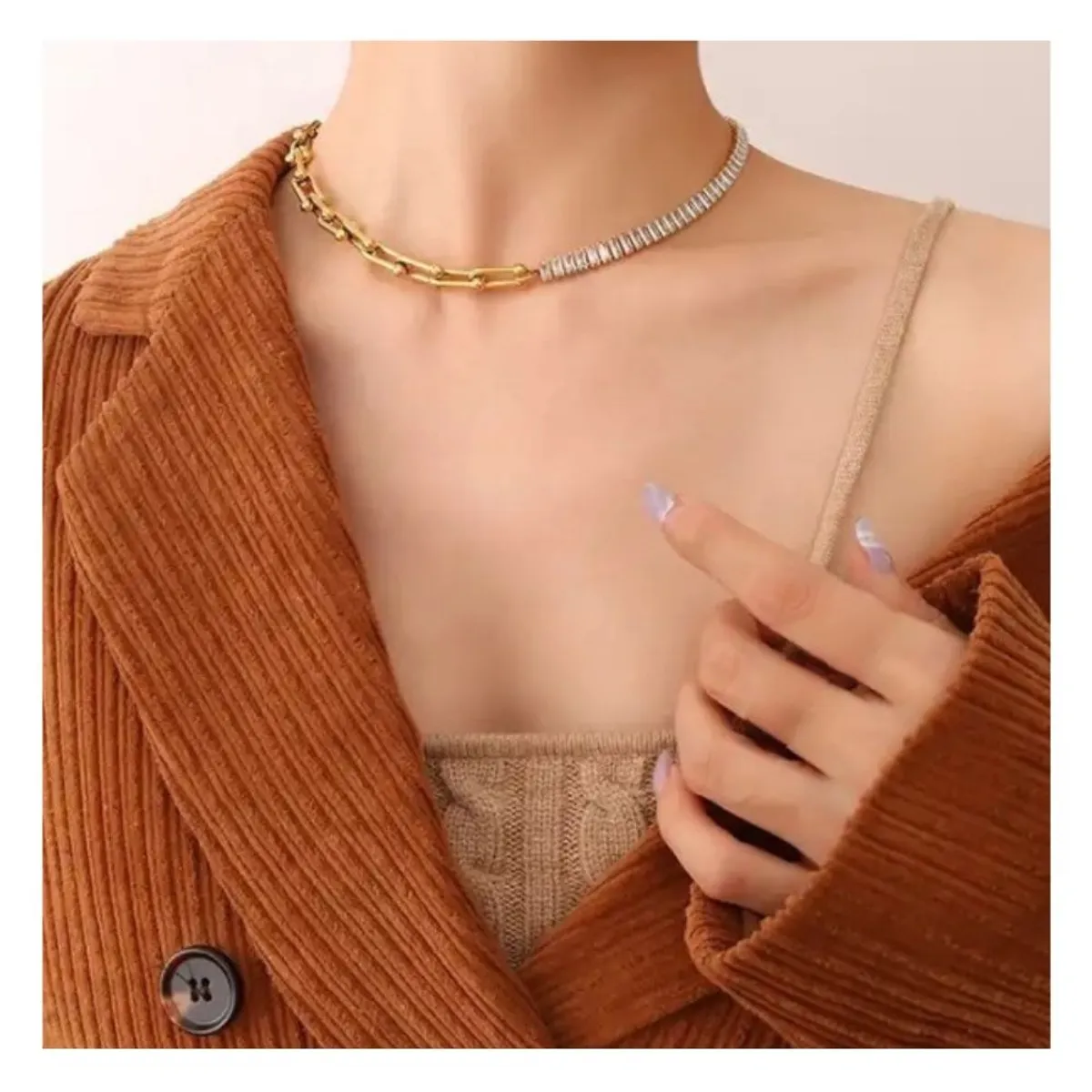 GENERICO - Collar Tiffany Tenis Waterproof