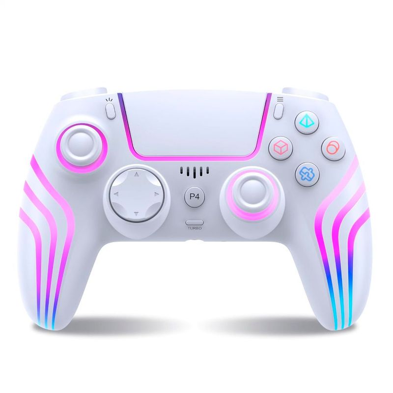 SEISA - Mando Inalambrico PS 4 Control Bluetooth PC Compatible Android / IOS