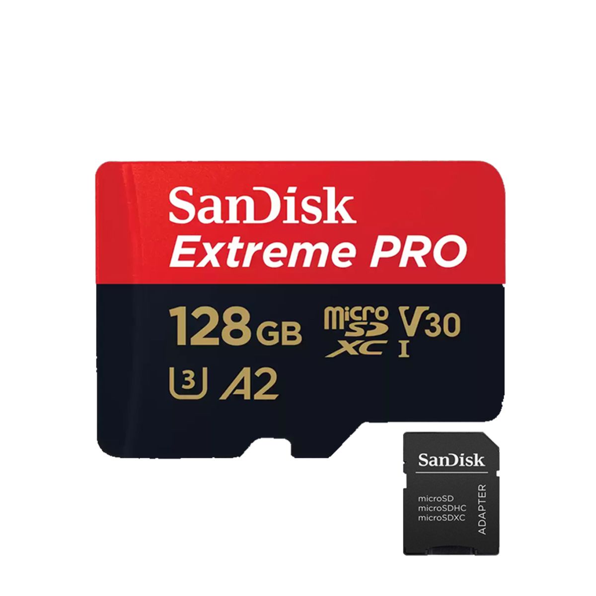 SANDISK - Memoria Micro SD Sandisk 128GB - R200mb - W90mb - Ex Pro