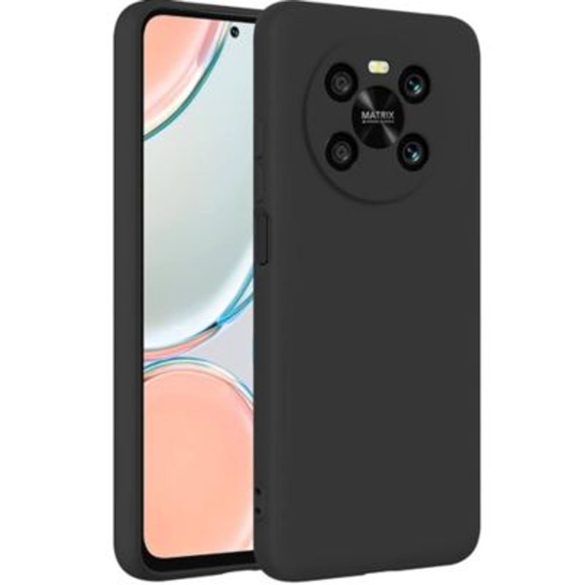 GENERICO - Funda para Honor x9 Soft Feeling Antishock Negro Resistente Antigolpe