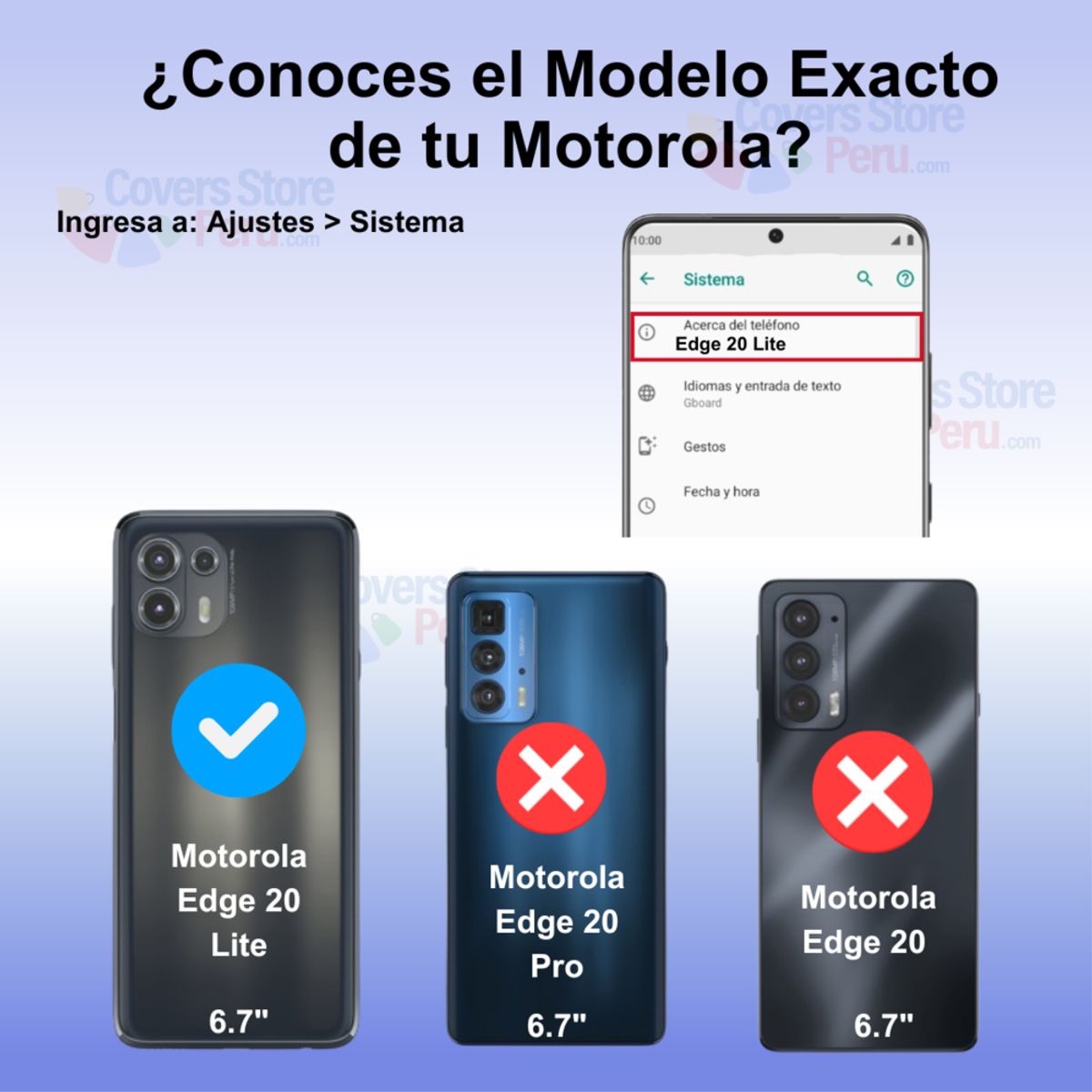 GENERICO - Funda for Motorola Edge 20 Lite Soft Feeling Antishock Azul Antigolpe