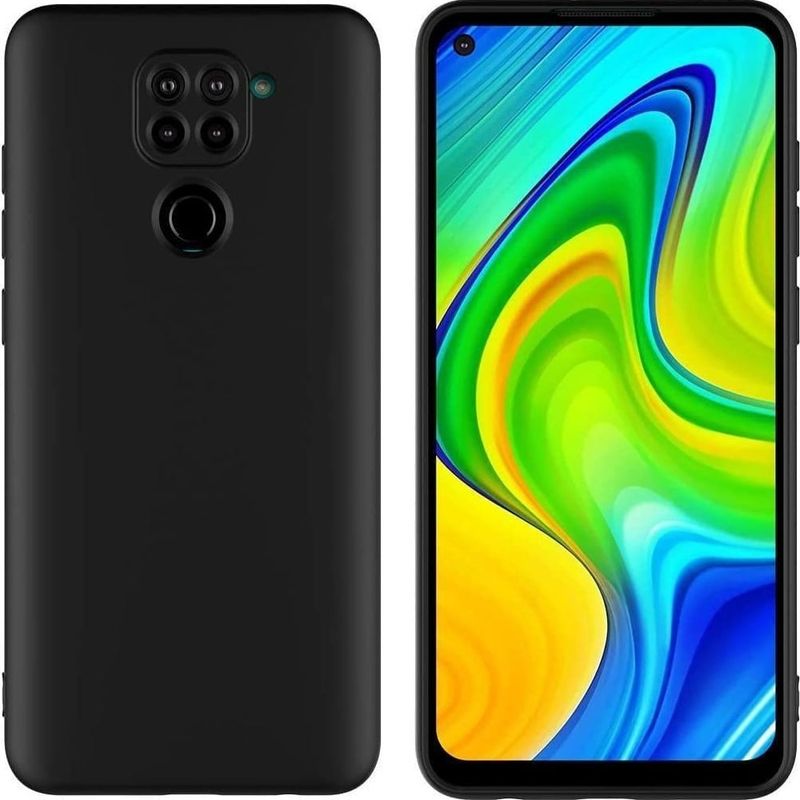 GENERICO - Funda Case para Xiaomi Note 9 Soft Feeling Antishock Negro Antigolpe
