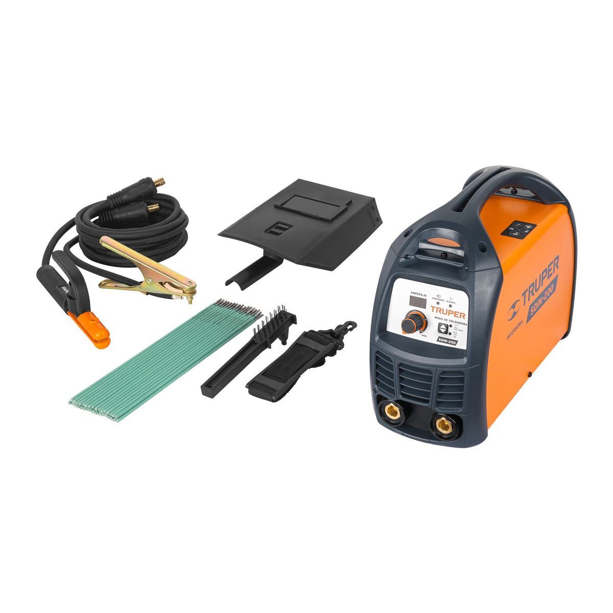 TRUPER - Soldadora inversora 200 A, 220 V