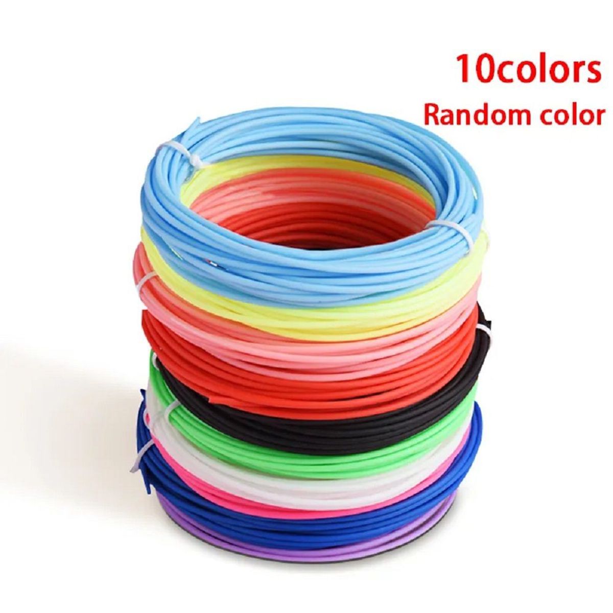 GENERICO - Pack Repuesto 3 Filamentos Lápiz Dibujo Impresión 3D