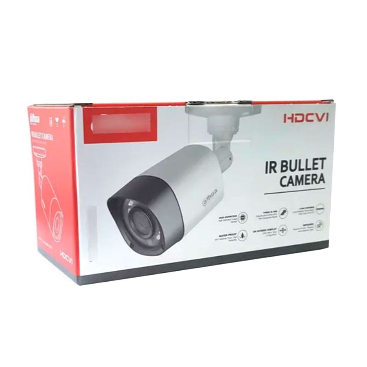 DAHUA - CAMARA DAHUA DH-HAC-HFW1800RN HDCVI TUBO 8MP P/N: DH-HAC-HFW1800RN