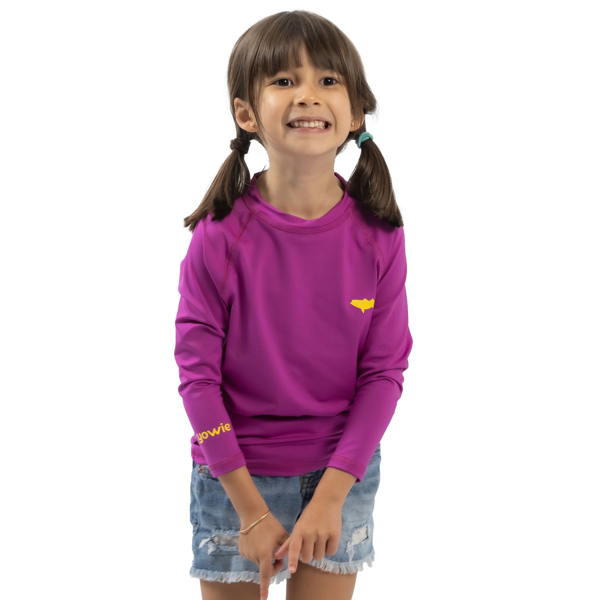 M YOWIE - Camiseta de Licra UV Orchid Kids