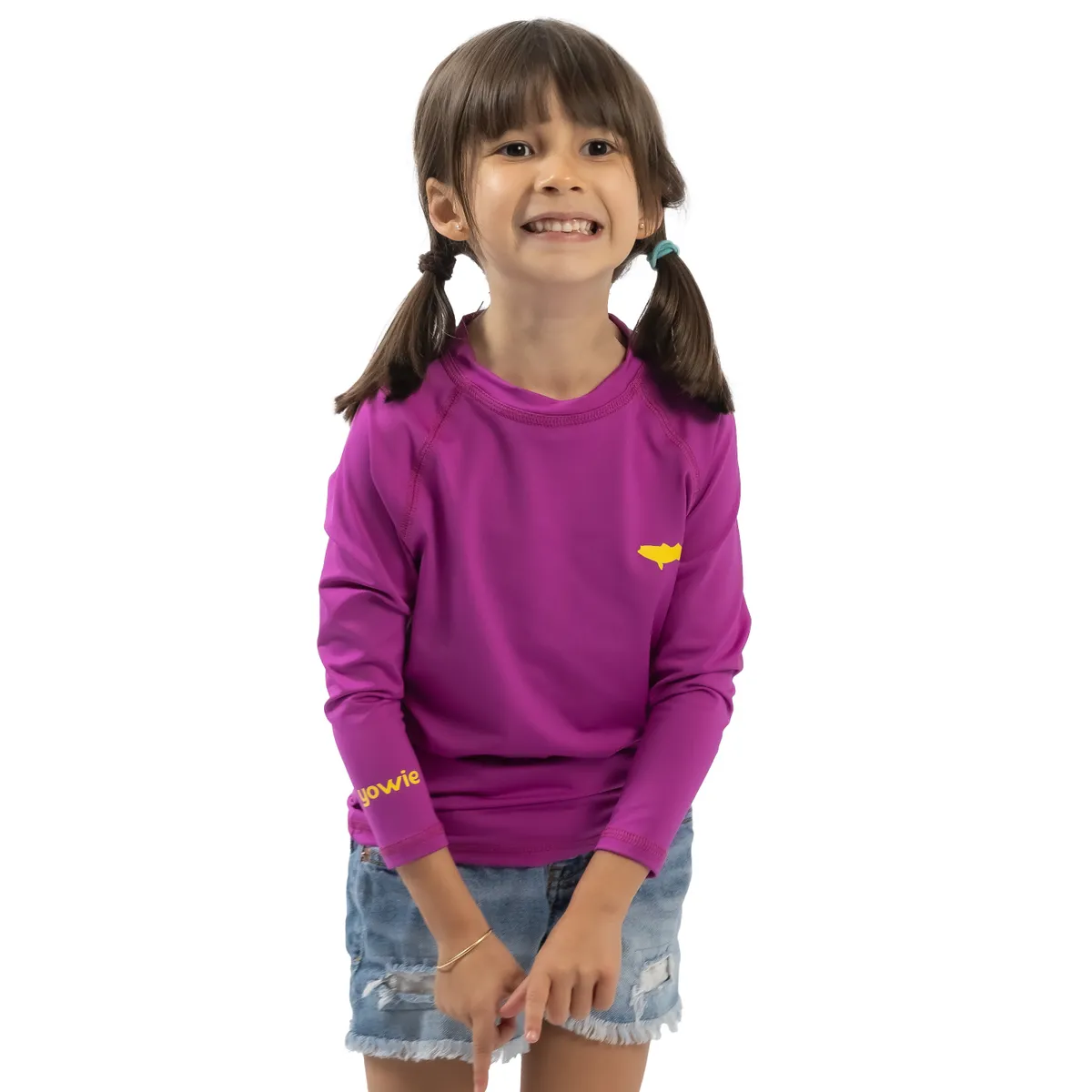 M YOWIE - Camiseta de Licra UV Orchid Kids