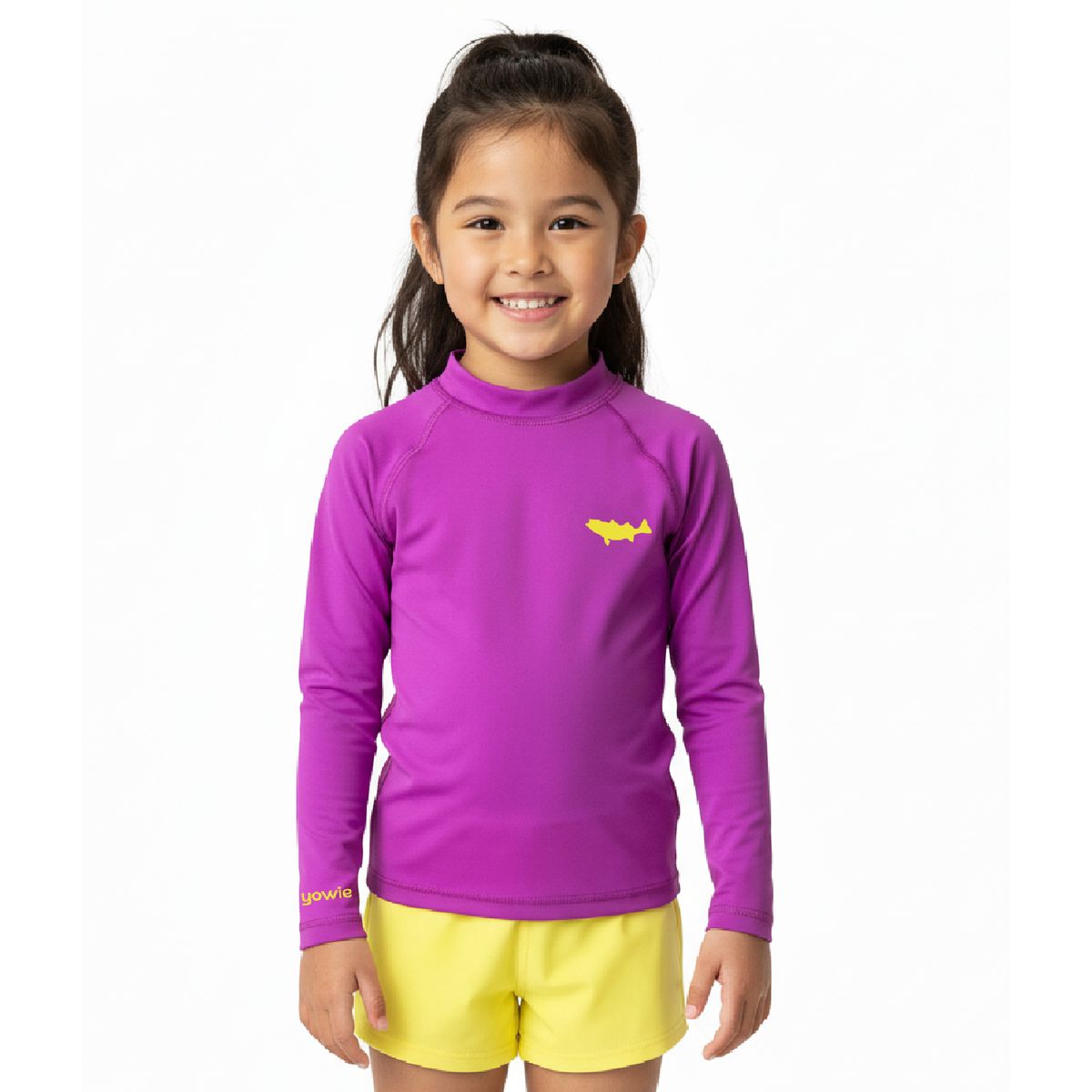 M YOWIE - Camiseta de Licra UV Orchid Kids