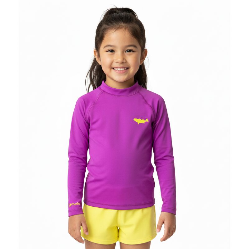 M YOWIE - Camiseta de Licra UV Orchid Kids