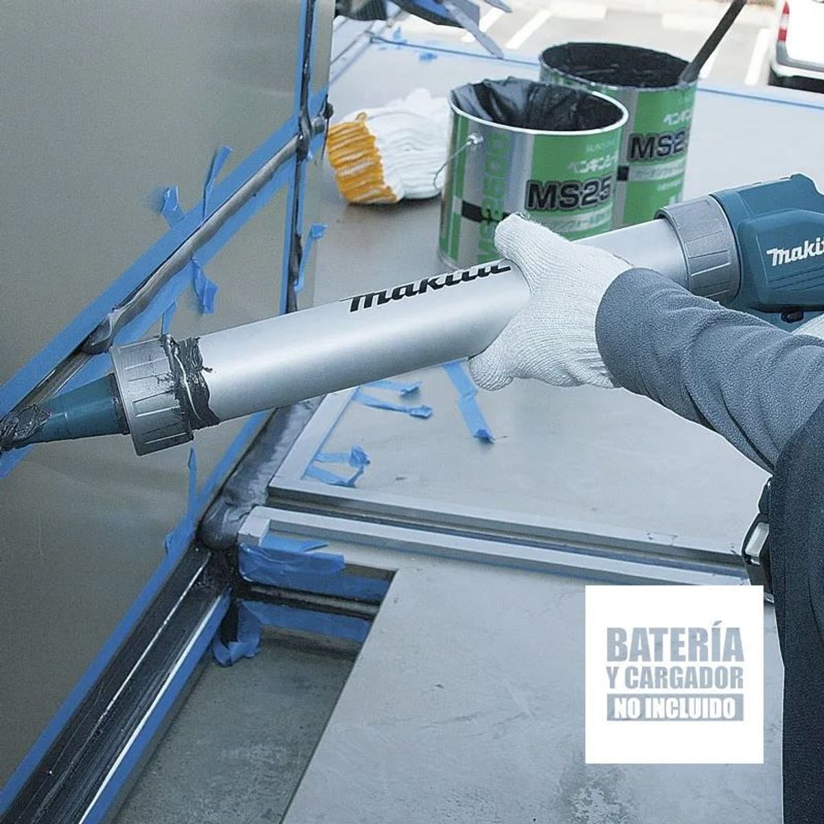 MAKITA - PISTOLA CALAFATEADORA 18V 5,000 N - 28MM SEC SIN BAT MAKITA DCG180ZB