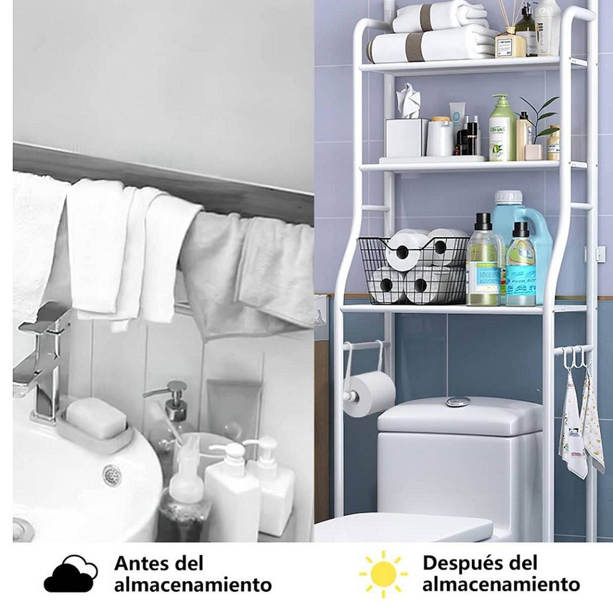 GENERICO - Organizador de Baño 3 niveles