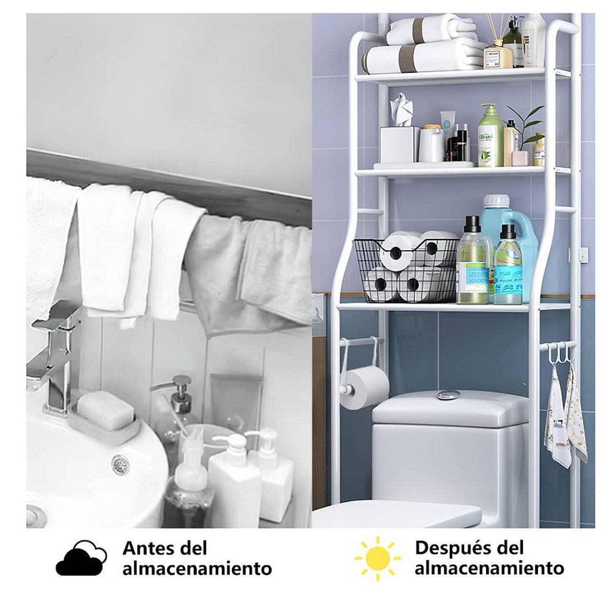 GENERICO - Organizador de Baño 3 niveles