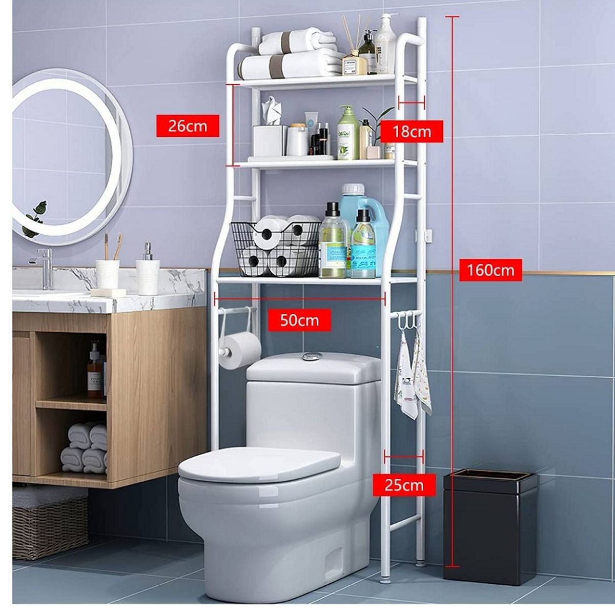 GENERICO - Organizador de Baño 3 niveles