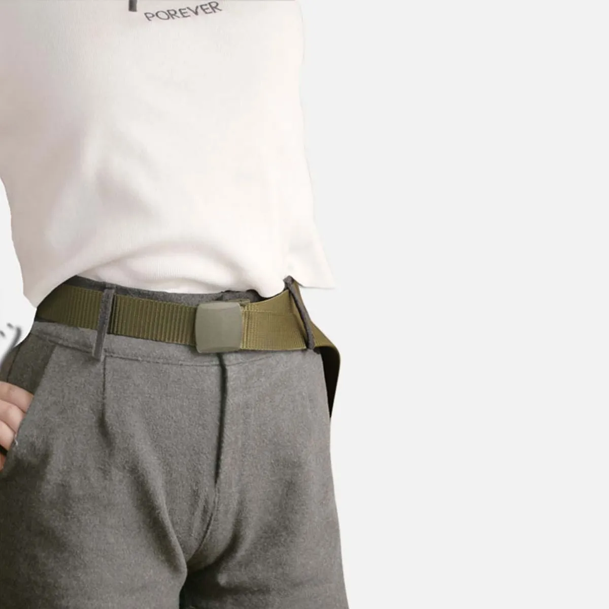 BAALATHKKO5 - Cinturon Billetera De Seguridad antirrobo Ajustable