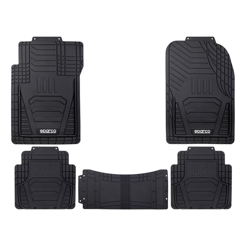 SPARCO - Jgo 4Piso Sparco Uso Rudo Antiderrapante Universal SPC1917BK