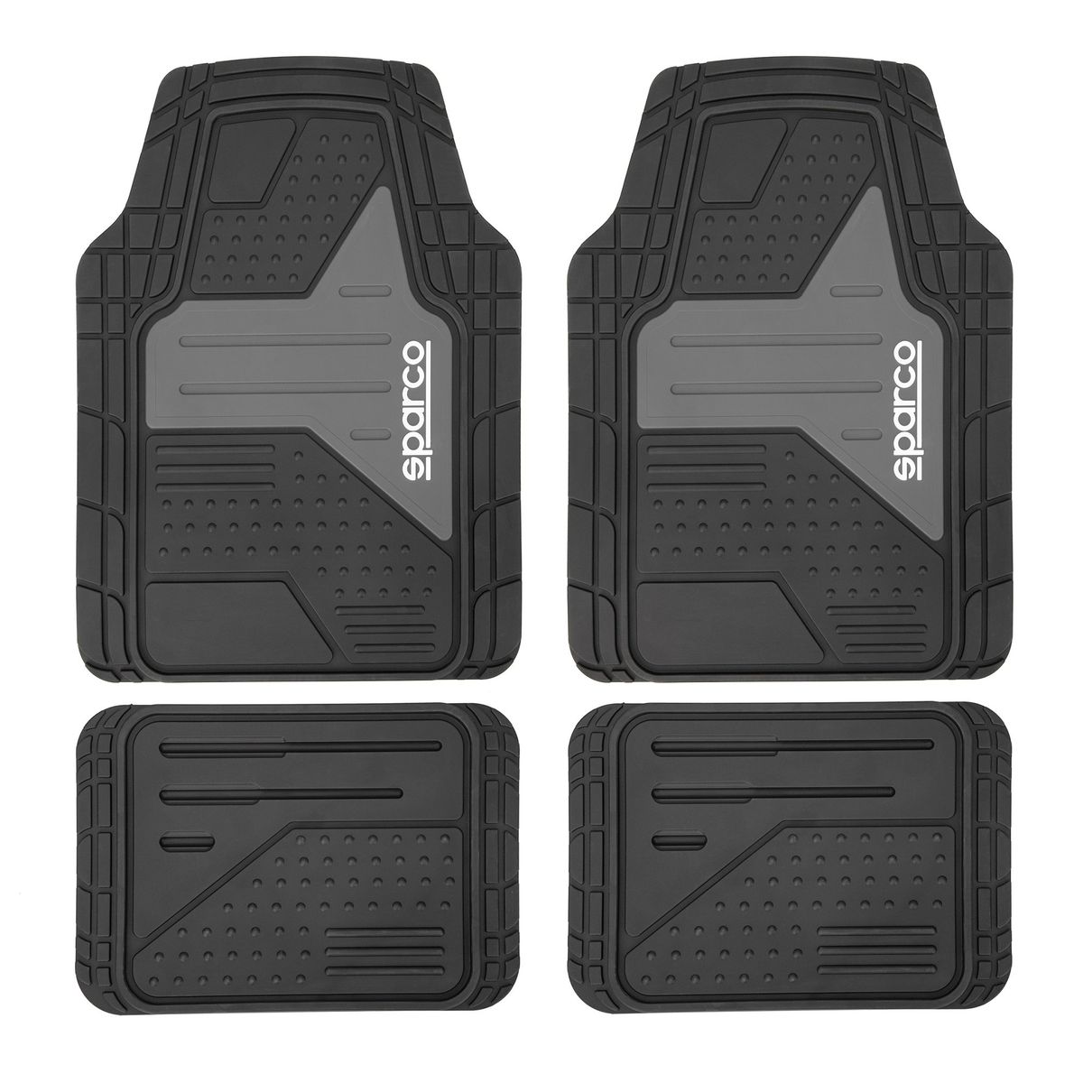 SPARCO - Jgo 4Piso Sparco Uso Rudo Antiderrapante Universal SPF511GR