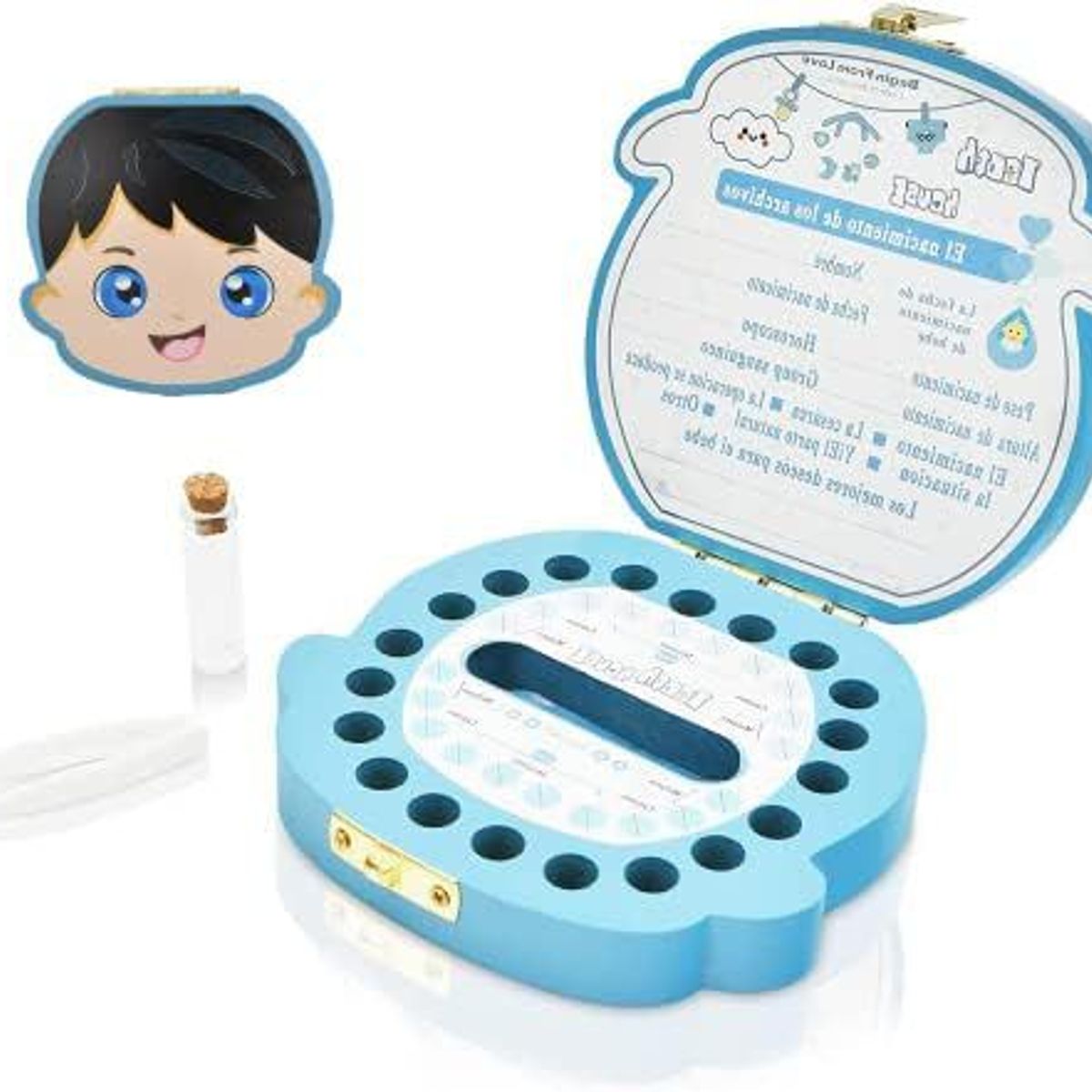 GENERICO - ORGANIZADOR PORTA DIENTES DE LECHE NIÑO