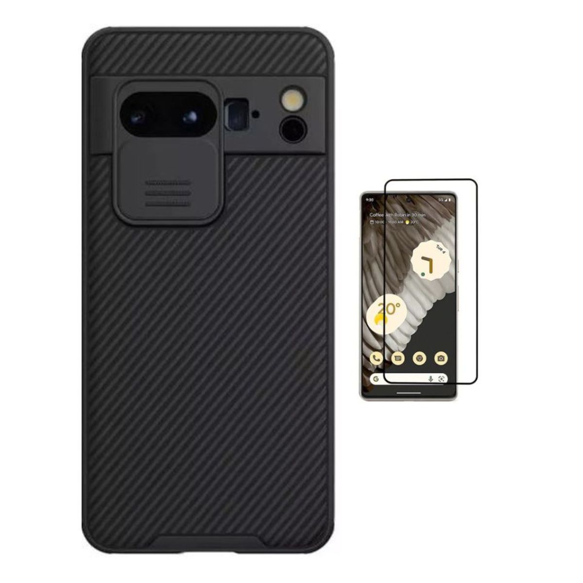 NILLKIN - CASE NILLKIN CAMSHIELD PIXEL 8 PRO Y VIDRIO