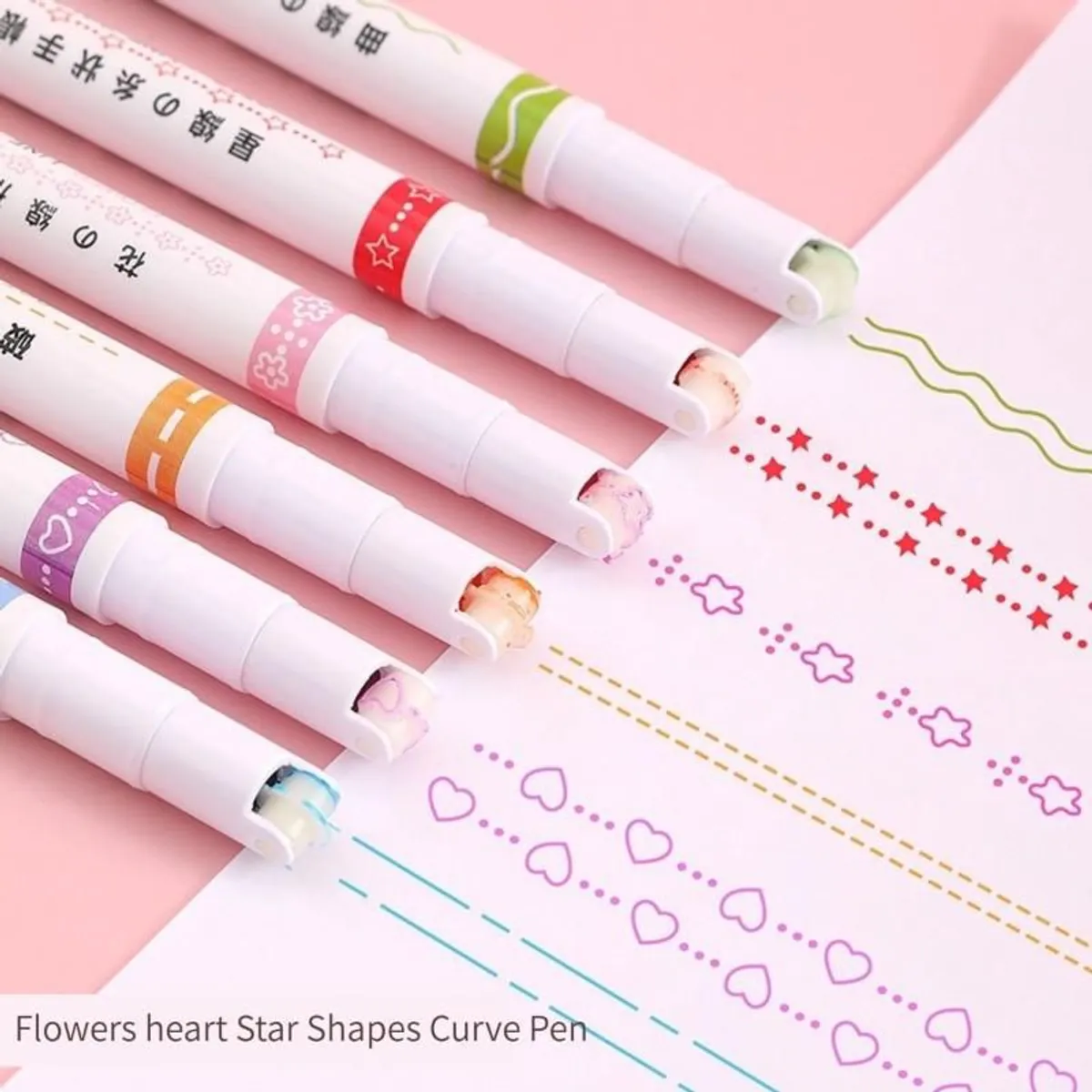 GENERICO - Plumones Tipo Rodillo Decorativos Mágicos