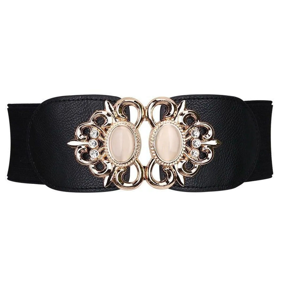 BAALATHKKO5 - Cinturón Elegante De Vestir Ancho Elastico Para Vestidos