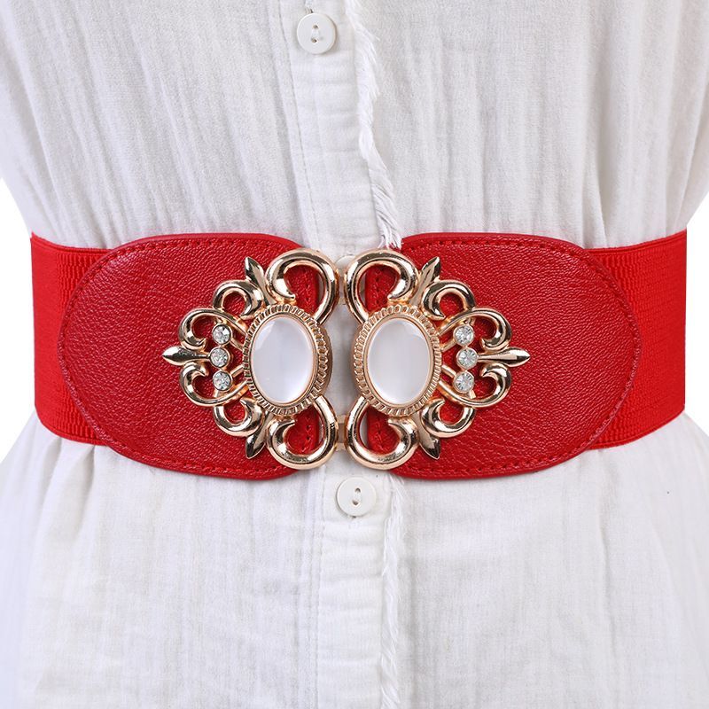 Cinturón Elegante De Vestir Ancho Elastico Para Vestidos