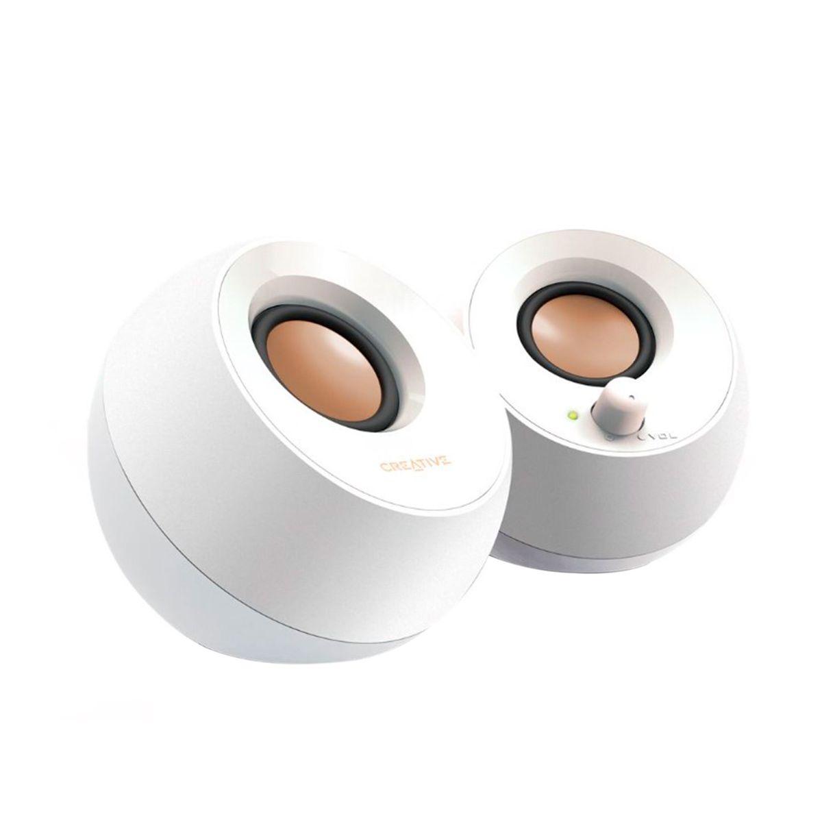 CREATIVE - PARLANTE CREATIVE PEBBLE 2.0 4.4W CONEXION USB P/N: 51MF1680AA001