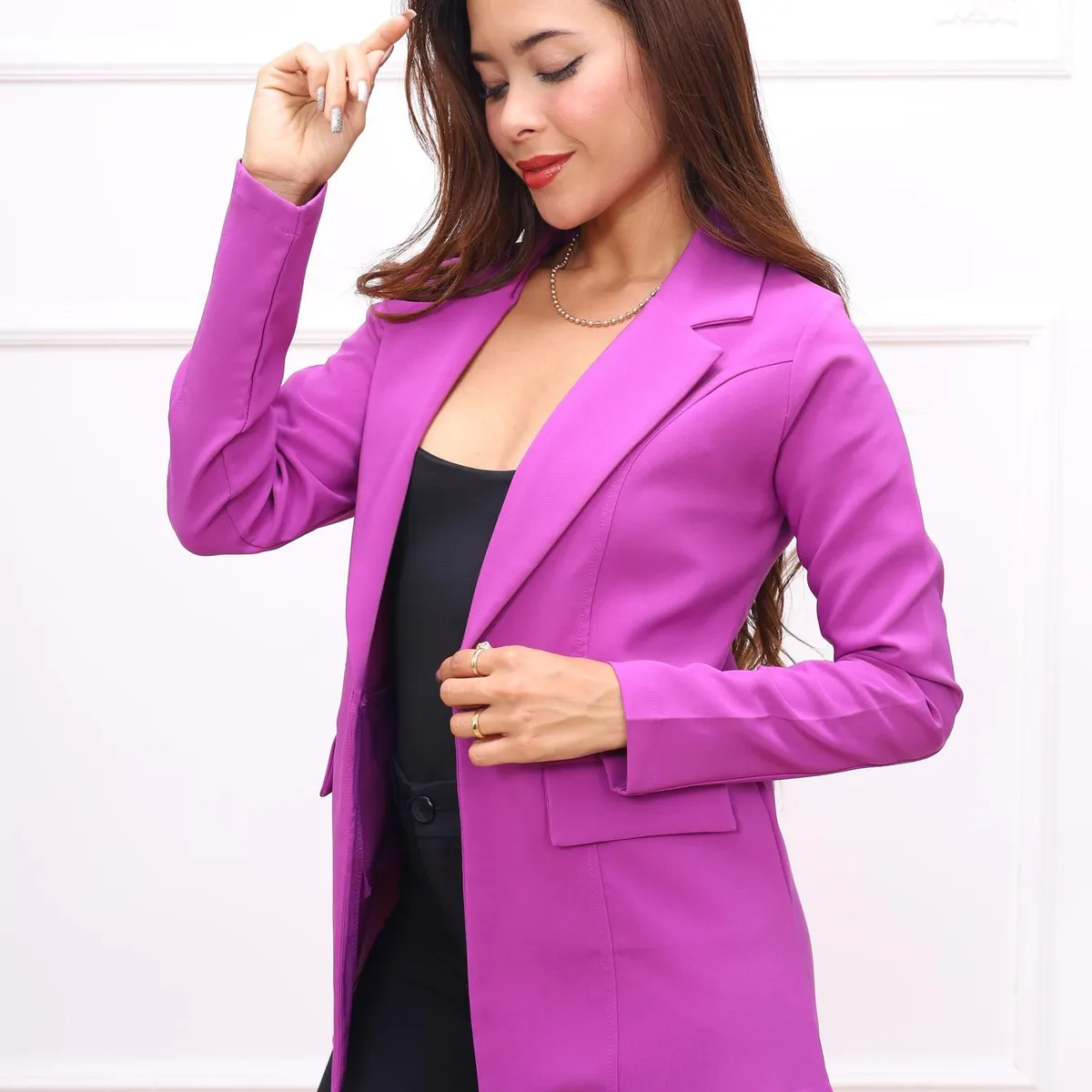 GENERICO - Blazer para mujer Georgina