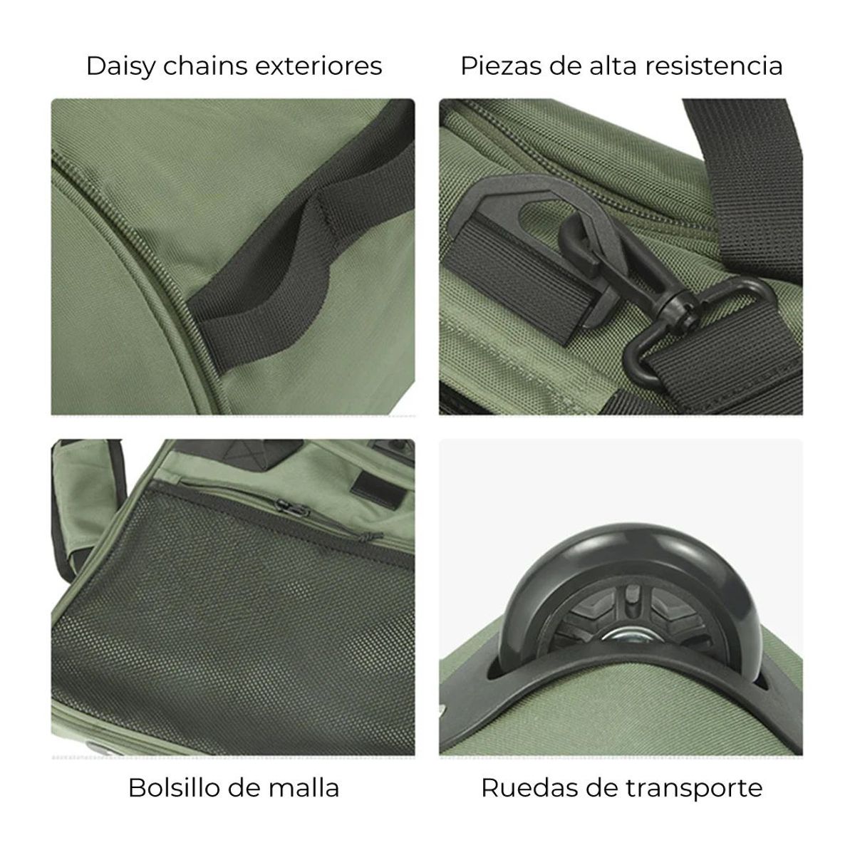 NATUREHIKE - Bolso de equipaje plegable con ruedas XS03 - Naturehike