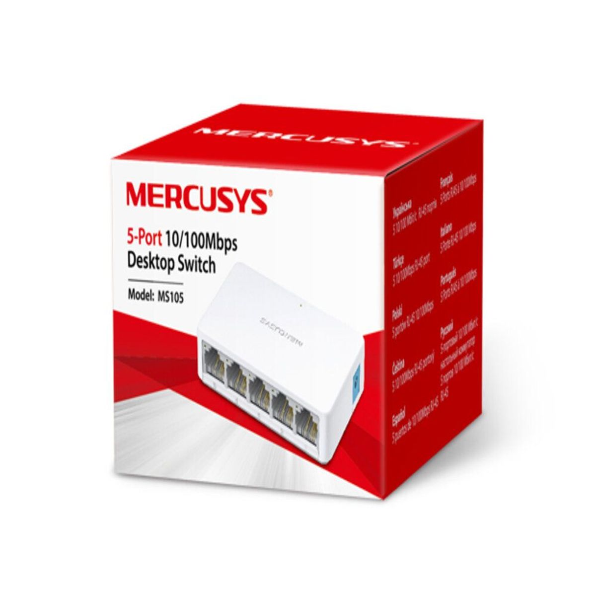 MERCUSYS - SWITCH 5 PUERTOS 10/100/MBPS MERCUSYS MS105