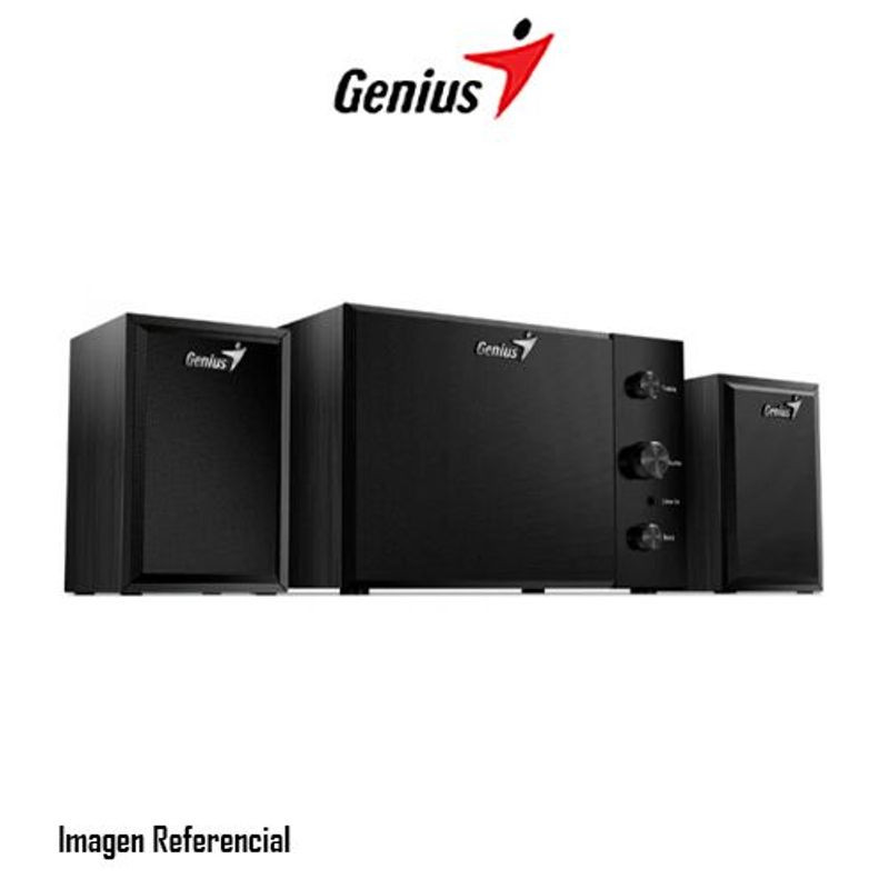 GENIUS - PARLANTE GENIUS SW-2.1 350 15W SUBWOOFER/SATELITE P/N: 31730037401