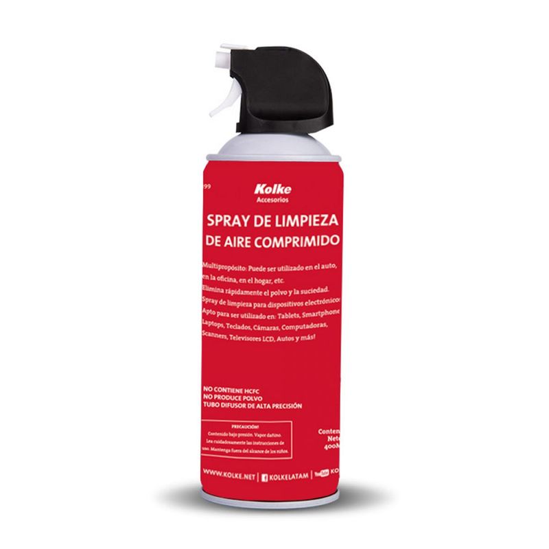 KOLKE - SPRAY DE LIMPIEZA DE AIRE COMPRIMIDO KVK-199 KOLKE