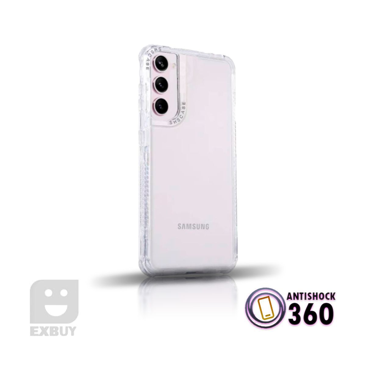 GENERICO - Case 360 Antishock Transparente para Samsung Galaxy A34
