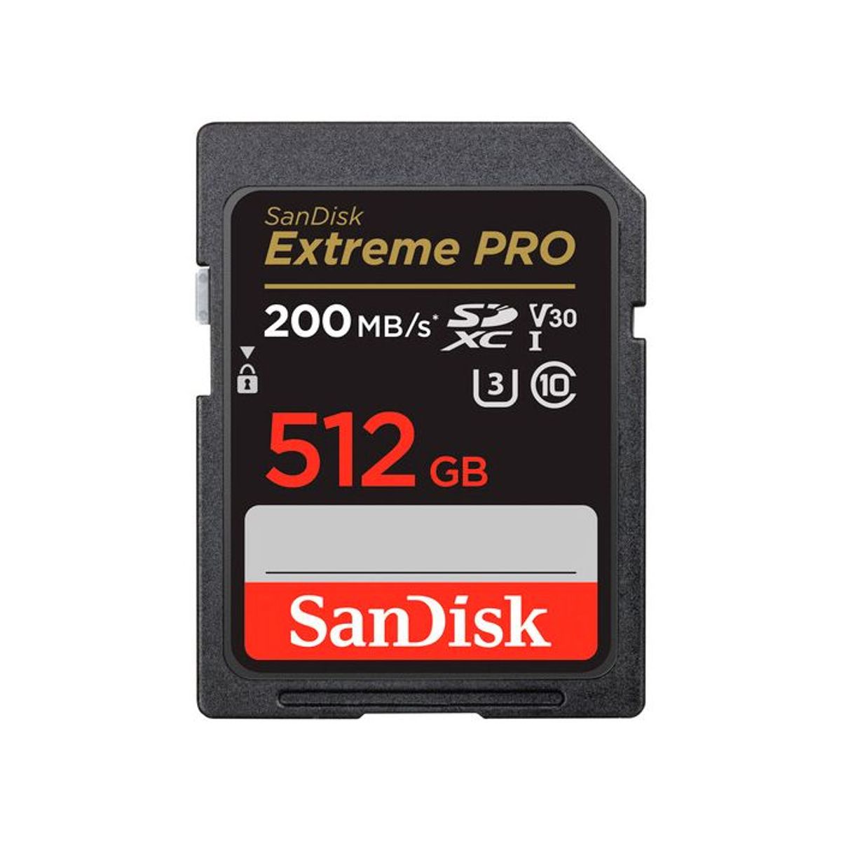 SANDISK - Memoria SD Sandisk Extreme Pro 512GB - R200mb - W140mb