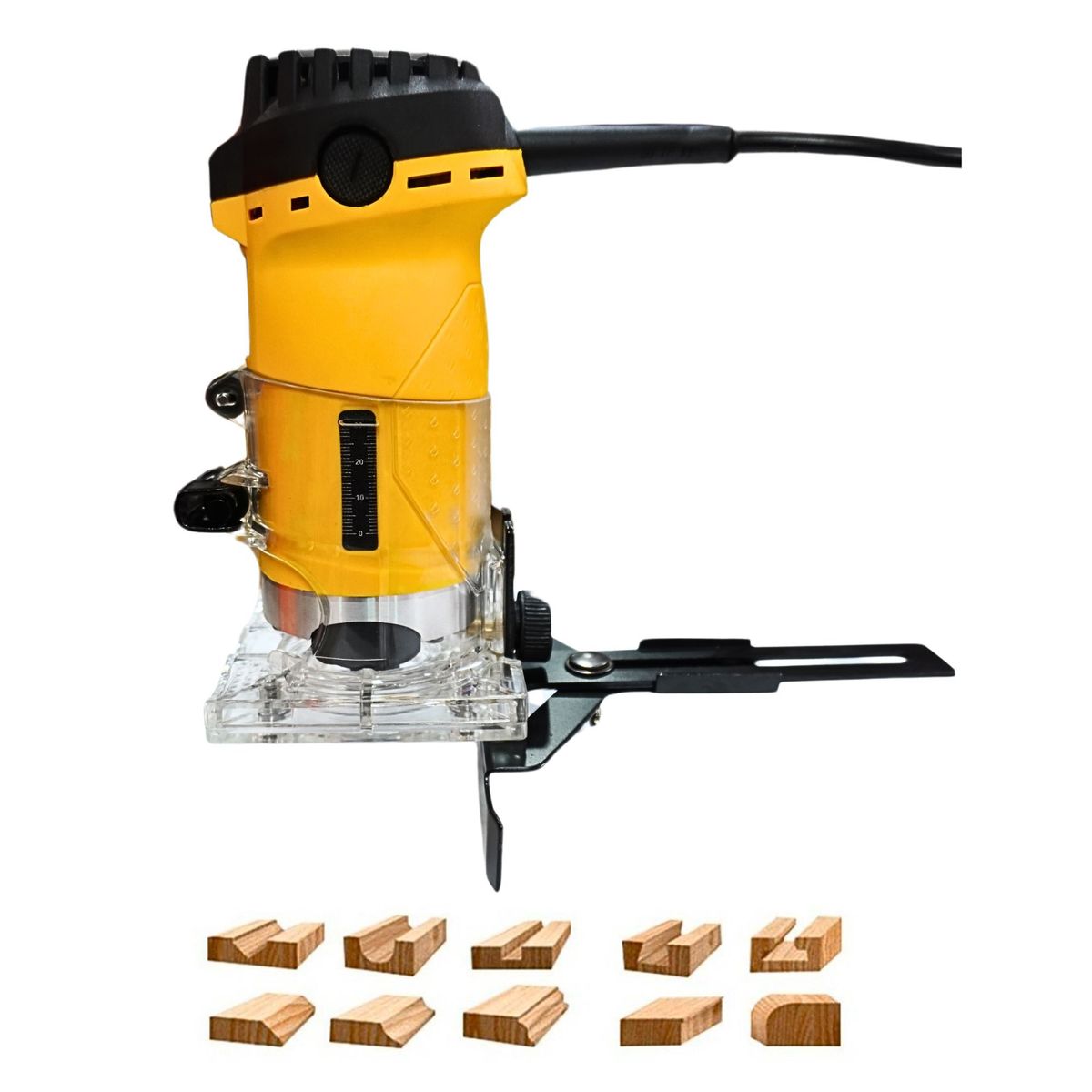 UYUSTOOLS - Fresadora ruteadora eléctrica profesional 500W