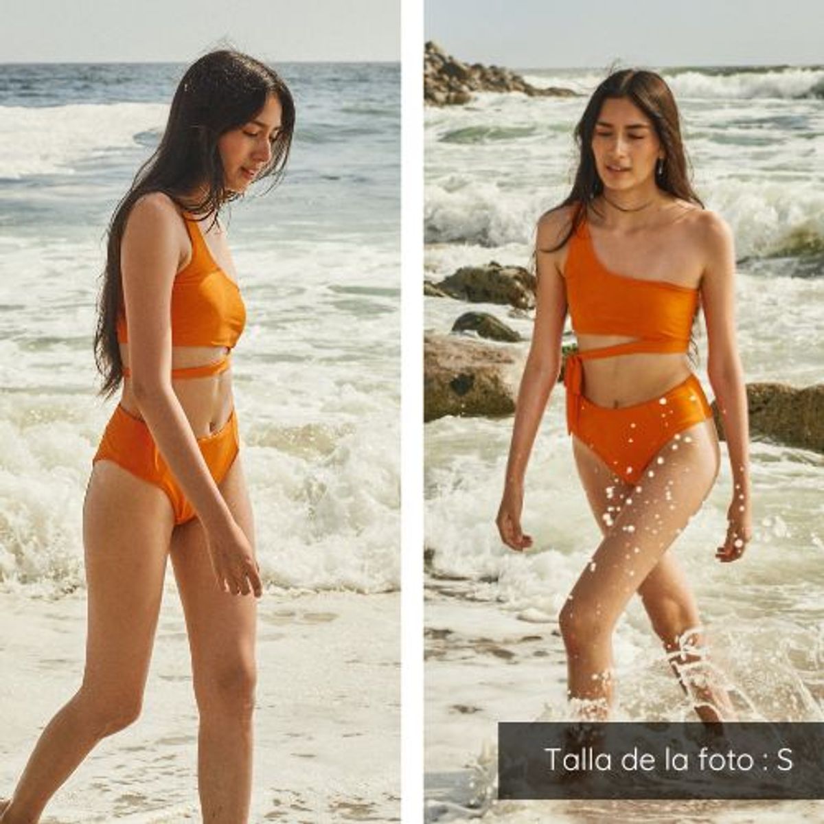 GENERICO - TRAJE DE BAÑO BIKINI NARANJA -  MAIA SWIMWEAR  WEAR