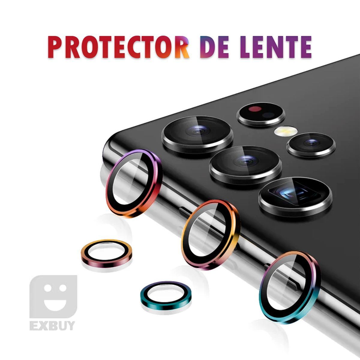 GENERICO - Mica Protectora de Camara Tornasol para Samsung Galaxy A24