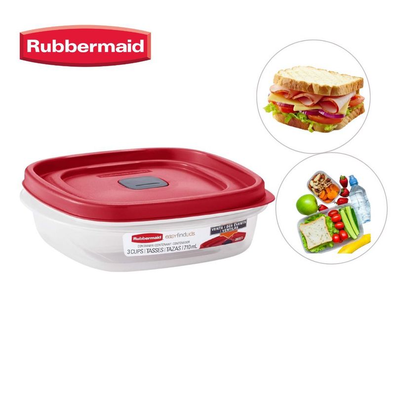 RUBBERMAID - Contenedor Premier Tritan 710ml - RUBBERMAID
